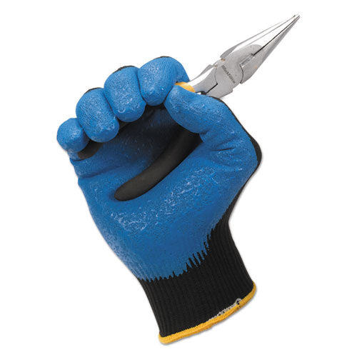 G40 Foam Nitrile Coated Gloves, 230 Mm Length, Medium/size 8, Blue, 12 Pairs