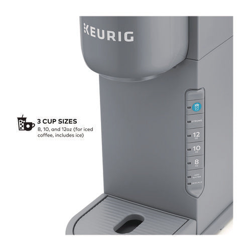 K-iced Single Serve Coffee Maker, Arctic Gray