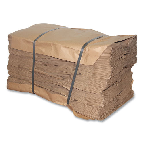 Kraft Paper Bags, Natural Kraft Flat Handles, 13" X 7" X 17", Natural, 250/carton