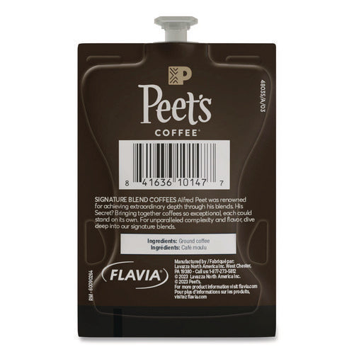 Peet's Coffee Cafe Domingo Freshpack, Cafe Domingo, 0.35 Oz Pouch, 76/carton