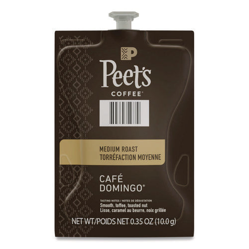 Peet's Coffee Cafe Domingo Freshpack, Cafe Domingo, 0.35 Oz Pouch, 76/carton