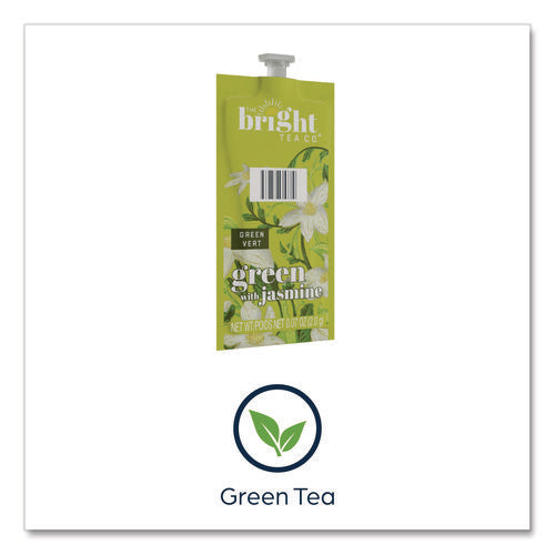 The Bright Tea Co. Green With Jasmine Tea Freshpack, 40/carton