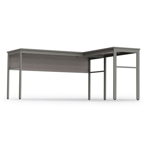 Urban Series L- Shaped Desk, 59" X 59" X 29.5", Ash