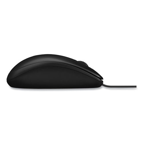 M100 Corded Optical Mouse, Usb 2.0, Left/right Hand Use, Black