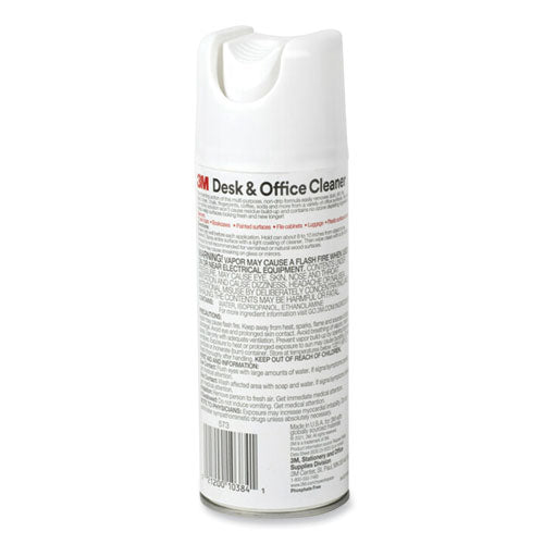 Desk And Office Spray Cleaner, 15 Oz Aerosol Spray