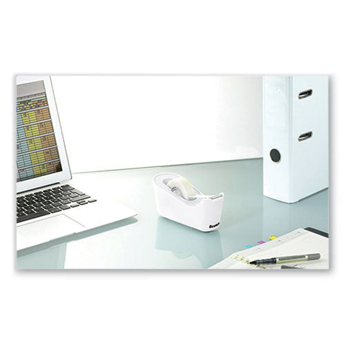 C18 Desktop Dispenser, 1" Core, White