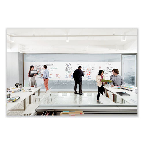 Dry Erase Surface, Laminate Film, 36" X 7 Mil X 24", White