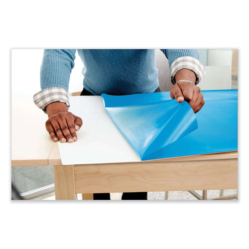 Dry Erase Surface, Laminate Film, 72" X 7 Mil X 48", White