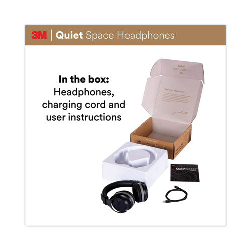 Quiet Space Headphones, Black