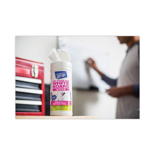 Dry Erase Cleaner Wipes, 7 X 12, 40/canister