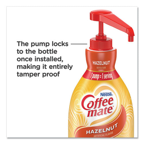 Liquid Coffee Creamer, Hazelnut, 1.5 L Pump Bottle