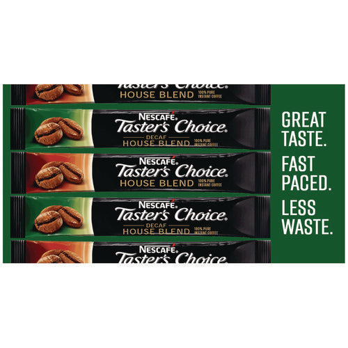 Taster's Choice Stick Pack, Decaf, 0.06oz, 80/box, 6 Boxes/carton