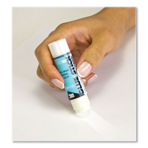 Clear Glue Stick, 0.74 Oz, Dries Clear