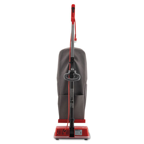 U2000r-1 Upright Vacuum, 12" Cleaning Path, Red/gray