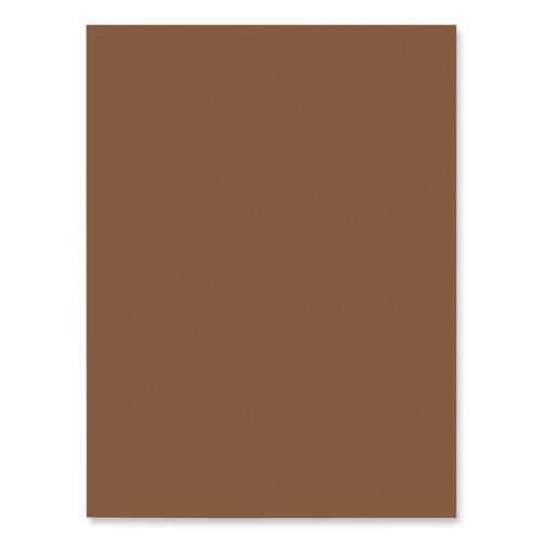 Sunworks Construction Paper, 58 Lb Text Weight, 9 X 12, Brown, 50/pack