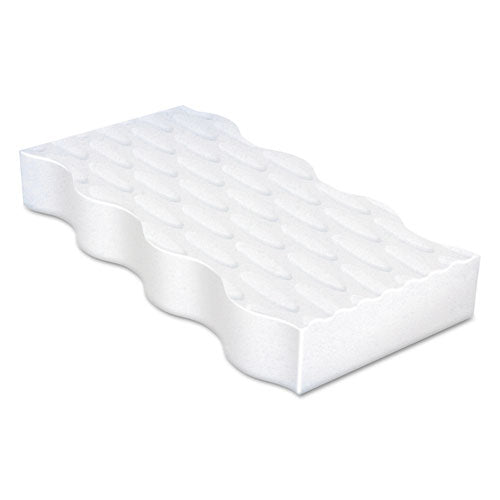 Magic Eraser Extra Durable, 4.6 X 2.4, 0.7" Thick, White, 4/box, 8 Boxes/carton