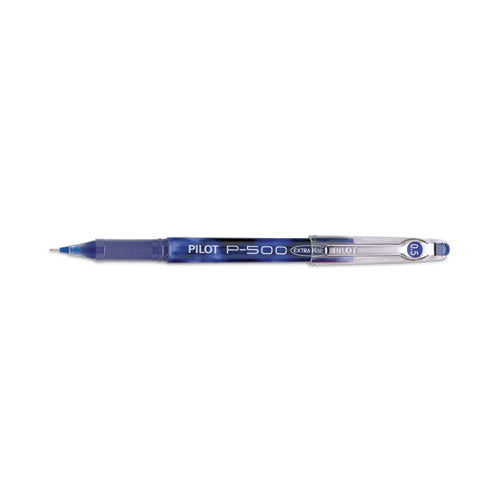 Precise P-500 Gel Pen, Stick, Extra-fine 0.5 Mm, Blue Ink, Blue Barrel, Dozen