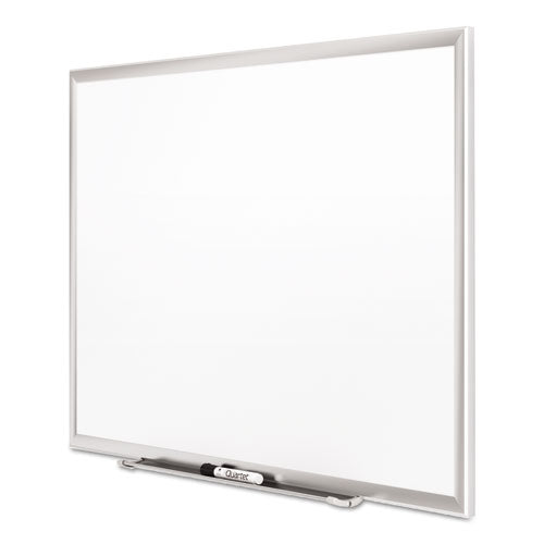 Classic Series Porcelain Magnetic Dry Erase Board, 48" X 36", White Surface, Satin Aluminum Frame