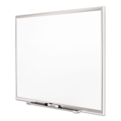 Classic Series Porcelain Magnetic Dry Erase Board, 72" X 48", White Surface, Satin Aluminum Frame