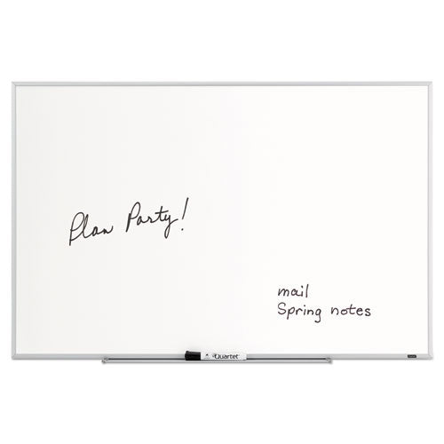 Dry Erase Board, 36" X 24", White Surface, Satin Aluminum Frame