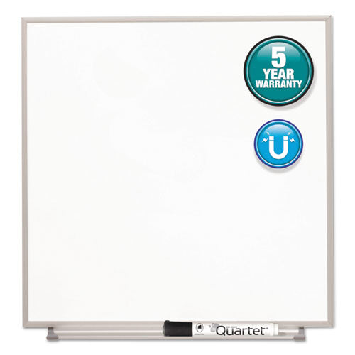 Matrix Magnetic Boards, 23" X 23", White Surface, Satin Aluminum Frame