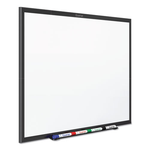 Classic Series Total Erase Dry Erase Boards, 72" X 48", White Surface, Black Aluminum Frame