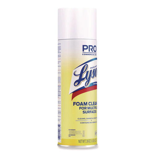 Disinfectant Foam Cleaner, 24 Oz Aerosol Spray