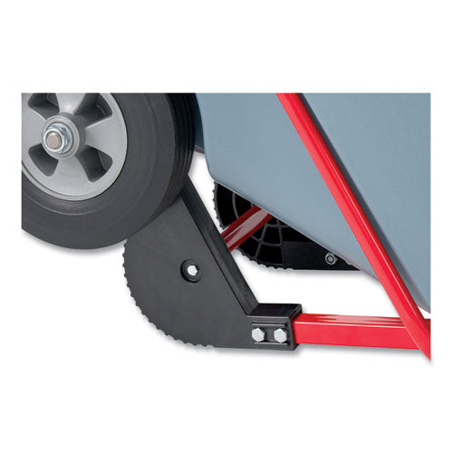 Brute Duratilt Frame Tilt Truck, Standard Duty, 0.5 Cu Yd, 850 Lb Capacity, Rotomolded Resin/leakproof Polyethylene, Gray