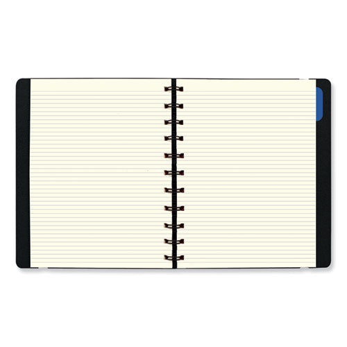 Soft Touch 17-month Planner, 10.88 X 8.5, Black Cover, 17-month: Aug 2024 To Dec 2025