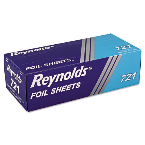 Interfolded Aluminum Foil Sheets, 10.75 X 12, 500 Sheets/box, 6 Boxes/carton