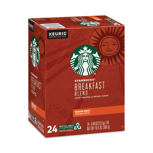 Breakfast Blend Coffee K-cups, 96/carton