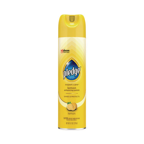 Furniture Polish, Lemon, 9.7 Oz Aerosol Spray, 6/carton