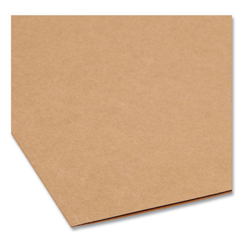 Top Tab Fastener Folders, 1/3-cut Tabs: Assorted, 0.75" Expansion, 2 Fasteners, Letter Size, Kraft Exterior, 50/box