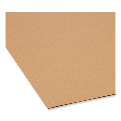 Heavyweight Kraft File Folder, Straight Tabs, Legal Size, 0.75" Expansion, 11-pt Kraft, Brown, 100/box