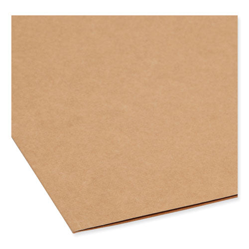 Top Tab Fastener Folders, 1/3-cut Tabs: Assorted, 0.75" Expansion, 2 Fasteners, Legal Size, Kraft Exterior, 50/box