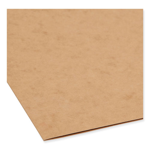 Top Tab Fastener Folders, Guide-height 2/5-cut Tabs, 0.75" Expansion, 2 Fasteners, Legal Size, 17-pt Kraft, 50/box