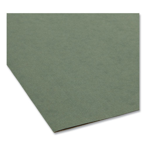 Box Bottom Hanging File Folders, 3" Capacity, Legal Size, Standard Green, 25/box