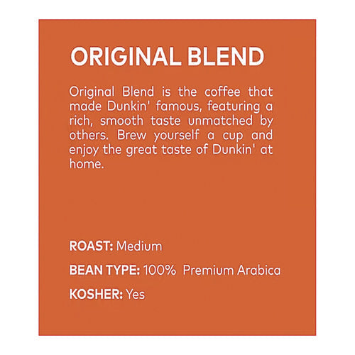 Original Blend Coffee, 30 Oz Canister