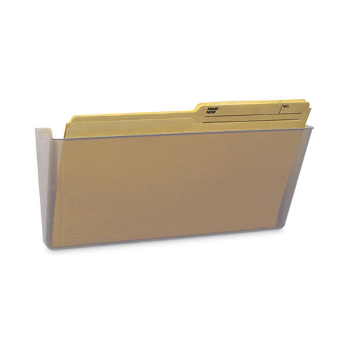 Wall File, Legal Size, 16" X 4" X 7", Clear