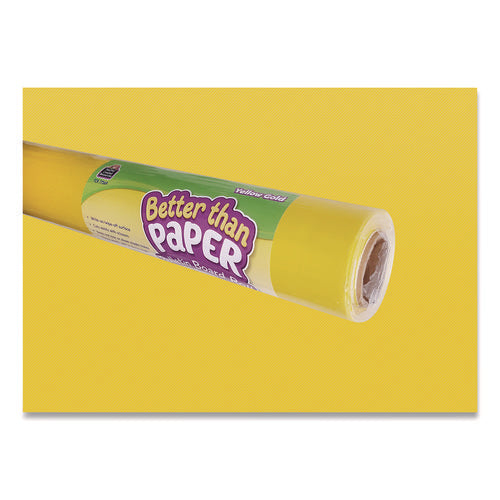 Better Than Paper Bulletin Board Roll, 4 Ft X 12 Ft, Yellow Gold