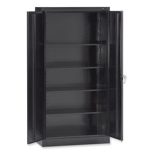 72" High Standard Cabinet (unassembled), 36w X 18d X 72h, Black