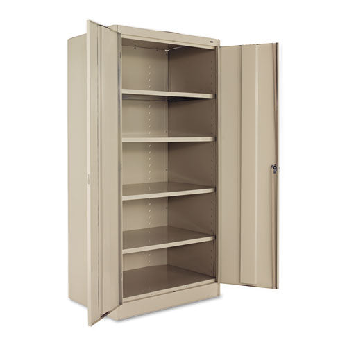 72" High Standard Cabinet (unassembled), 36w X 24d X 72h, Putty