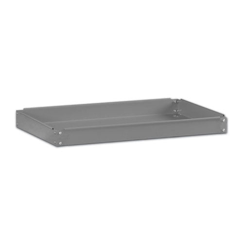 Two-shelf Metal Cart, Metal, 2 Shelves, 500 Lb Capacity, 24" X 36" X 32", Gray