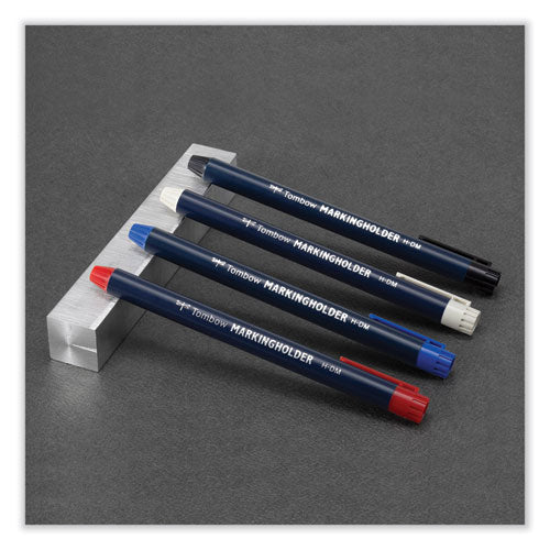 Mechanical Wax-based Marking Pencil Refills. 4.4 Mm, Yellow, 10/box