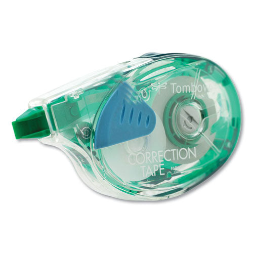 Mono Refillable Correction Tape, Clear Applicator, 0.17" X 472"