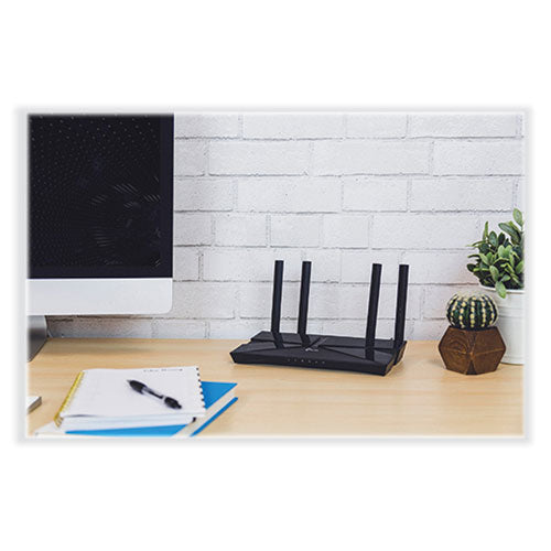 Archer Ax1500 Wireless And Ethernet Router, 5 Ports, Dual-band 2.4 Ghz/5 Ghz