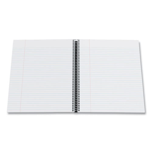 Three-subject Notebook, Twin-wire, Medium/college Rule, Black Cover, (150) 11 X 8.5 Sheets