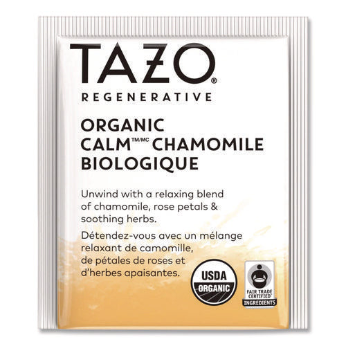 Tea Bags, Organic Calm Camomile, 16/box