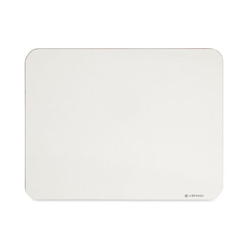 Single-sided Dry Erase Lap Board, 12" X 9", White Surface