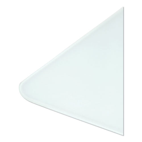 Cubicle Glass Dry Erase Board, 20" X 16", White Surface